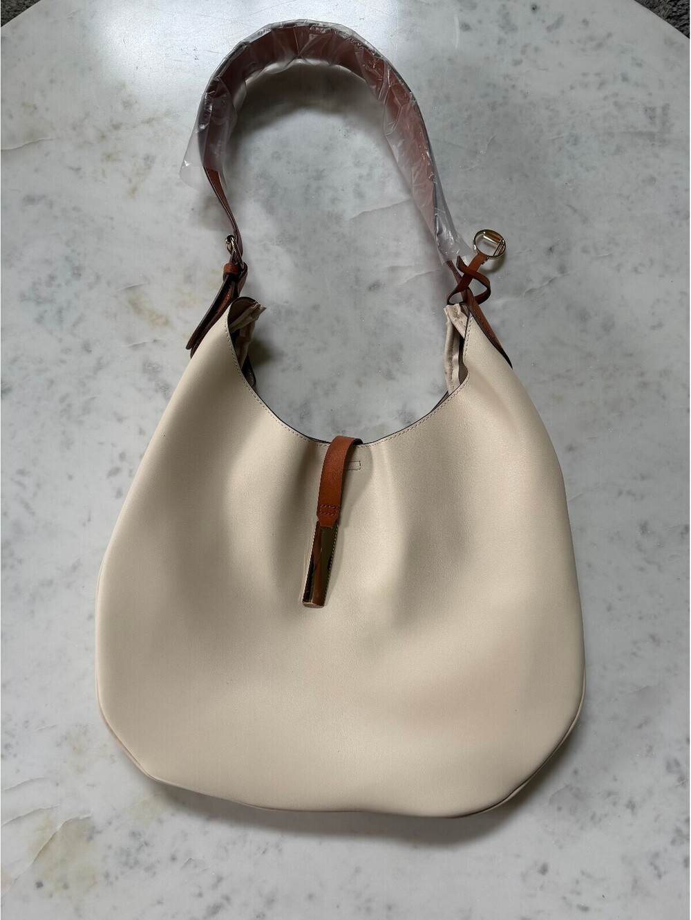 New Loulu Cream Hobo style shoulder bag